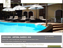 Tablet Screenshot of coco-goa.com